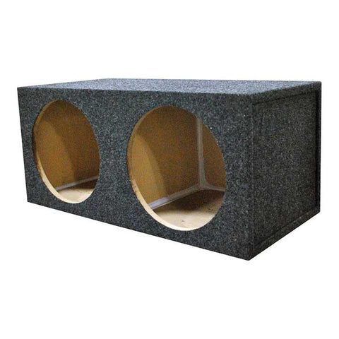 Empty Woofer Enclosure Obcon Dual 15" Square Sealed;mdf