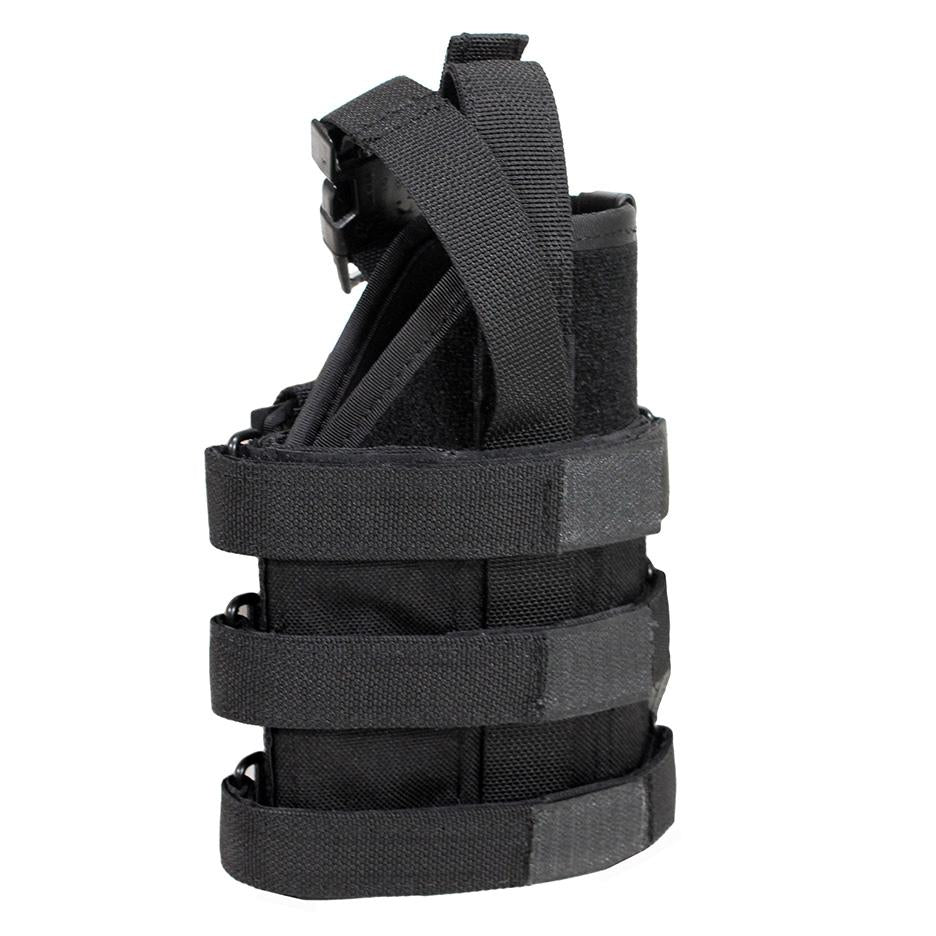 Uncle Mike's Accessory Adjustable Molle Compatable Universal Holster Black