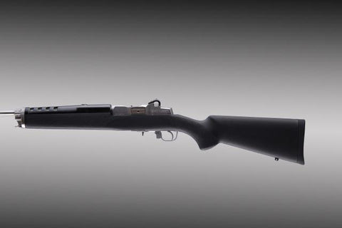 Hogue Ruger Mini-14-30 Rubber Over-molded Rifle Stock With Post 180 Serial Numbers Black