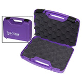 Mtm Pistol Handgun Case Single Up To 4 Inch Revolver Purple