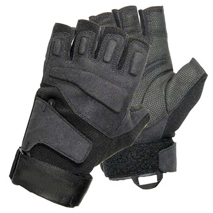 Blackhawk Men's Black Solag Special Ops 1-2 Finger Light Assault Glove Xxl