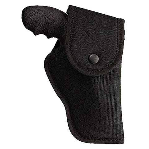 Uncle Mike's Kodra Nylon Large Frame Sidekick Hip Holster With Flap Black