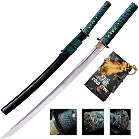 Cold Steel Wakizashi Sword (dragonfly) - 31--1-2" Overall Length