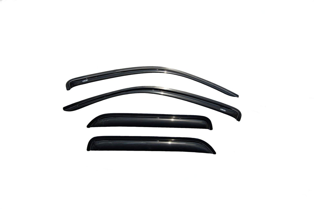 Auto Vent Shade Original Ventvisor Side Window Deflector Dark Smoke 4pc Set For 2001-2012 Ford Esca