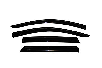 Auto Vent Shade Original Ventvisor Side Window Deflector Dark Smoke 4pc Set For 2008-2018 Dodge Jou