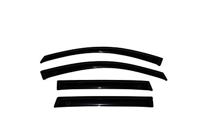 Auto Vent Shade Original Ventvisor Side Window Deflector Dark Smoke 4pc Set For 2009-2018 Dodge 150