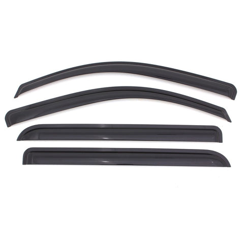 Auto Vent Shade Original Ventvisor Side Window Deflector Dark Smoke 4pc Set For 1997-2017 Ford Expe