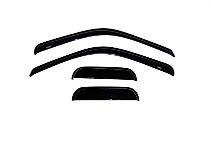 Auto Vent Shade Original Ventvisor Side Window Deflector Dark Smoke 4pc Set For 1999-2016 Ford F250