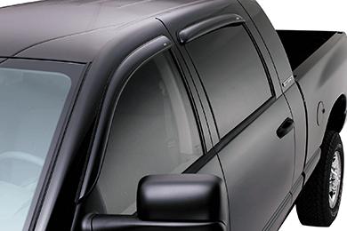 Auto Vent Shade Original Ventvisor Side Window Deflector Dark Smoke 4pc Set For 2015-2018 Ford F150