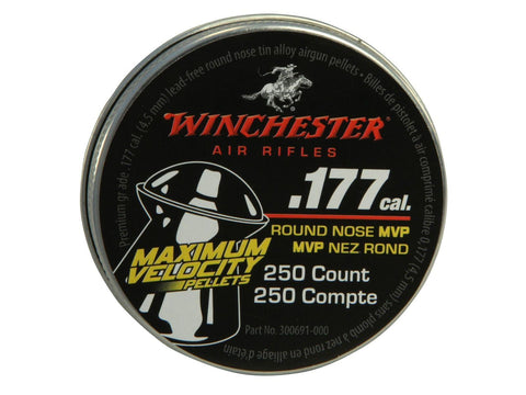 Winchester Maximum Velocity .177-caliber Air Gun Pellets-250 Count