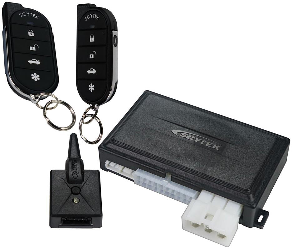 Scytek 1 Way Remote Start Two 5 Button Ultra Slim Remote Older Vehicles