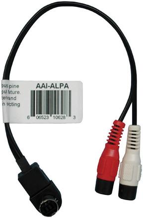 Rca-jvc Stereo Cable Input Pac For Alpine Ai-net Radios