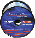 American Bass 14 Gauge 200ft Megaflex Speaker Wire