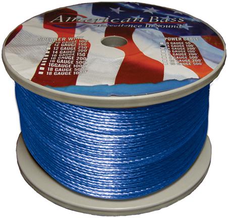 Speaker Wire American Bass 16ga 500'  *ab-16-500*