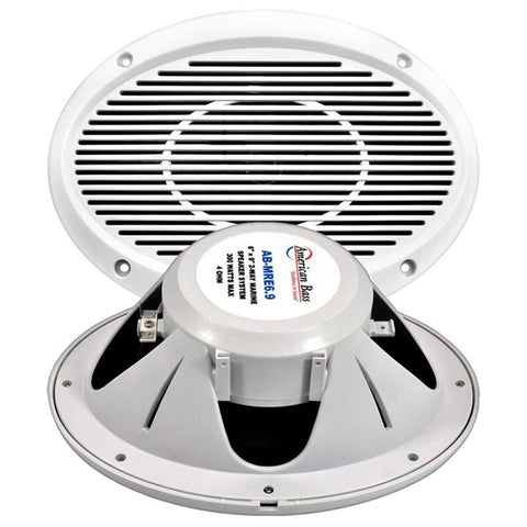 American Bass 6x9" 2-way Marine Speaker 300w Max