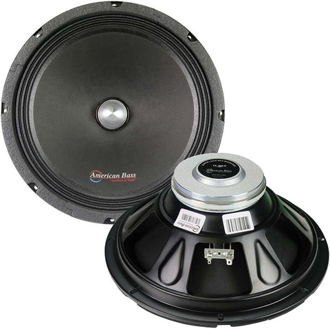 American Bass 10" Midrange With Neodymium Magnet 450w Max Sold Each