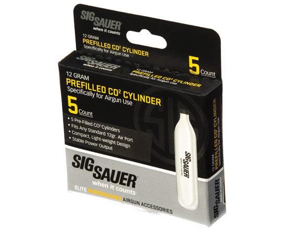 Sig Sauer Ac-12-5 C02  12 Gr  5 Pack