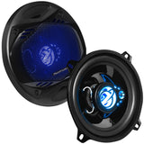 Planet Audio 5.25" 300 Watts Max 3 Way Led Illuminated Tweeters