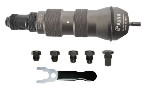 Astro  Tool Adr14 Xl Blind Rivet Adapter Kit  1-4in Capacity