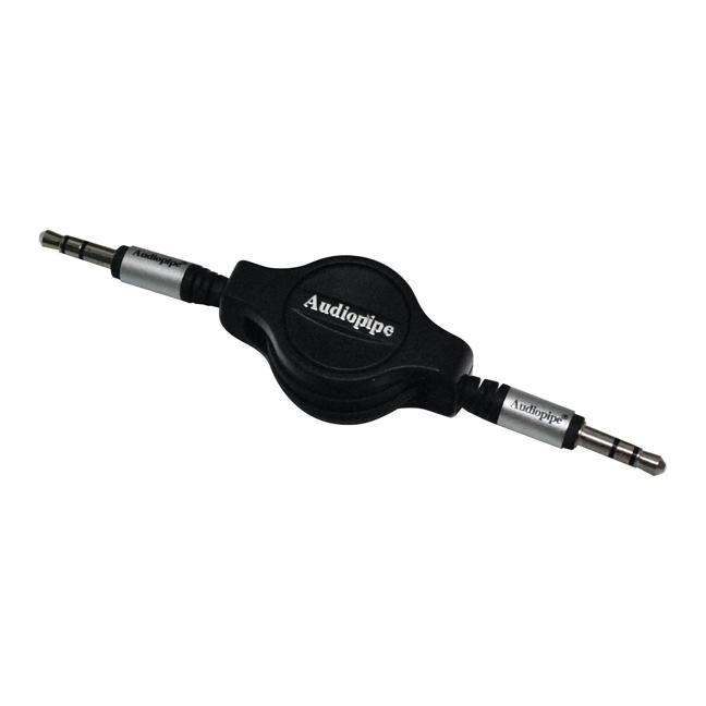 Audiopipe 3.5 To 3.5 Jack Plug 3 Ft Retractable