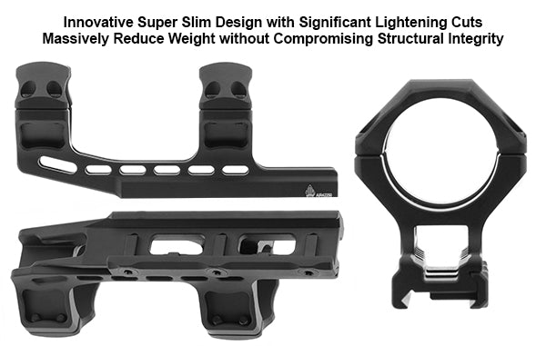 Utg Accu-sync 34mm High Pro. 50mm Offset Picatinny Rings