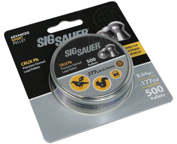 Sig Sauer Pellet  .177 Cal  Crux Lead  500 Count  Blister Pack