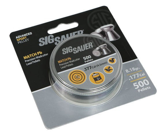 Sig Sauer Pellet  .177 Cal  Match Lead  500 Count  Blister Pack