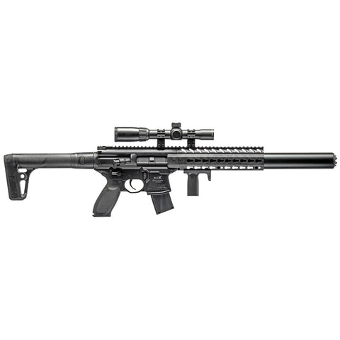 Sig Sauer Mcx .177 Cal Co2 Powered 30 Rounds 14x 24mm Scope Air Rifle Black *airmcxscope17788g30blk*