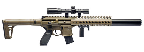 Sig Sauer Mcx .177 Cal Co2 30 Rds 14x 24mm Scope Air Rifle Flat Dark Earth*airmcxscope17788g30fde*