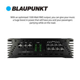 Blaupunkt Amplifier 3000 Watts Max 4 Channel