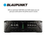 Blaupunkt Amplifier 750 Watts Max 2 Channel