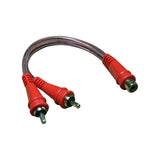 Rca Splitter Audiopipe 1f-2m Clear Installer Series