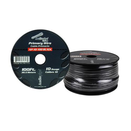 Audiopipe 10 Gauge 100ft Primary Wire Black