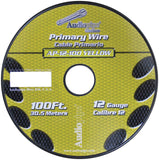 Audiopipe 12 Gauge 100ft Primary Wire Yellow