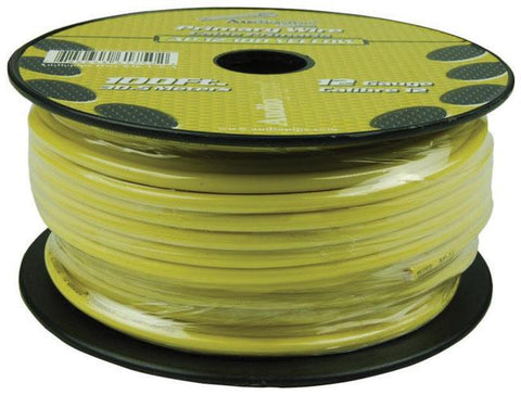 Audiopipe 12 Gauge 100ft Primary Wire Yellow
