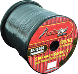 Audiopipe 12 Gauge 500ft Primary Wire Black