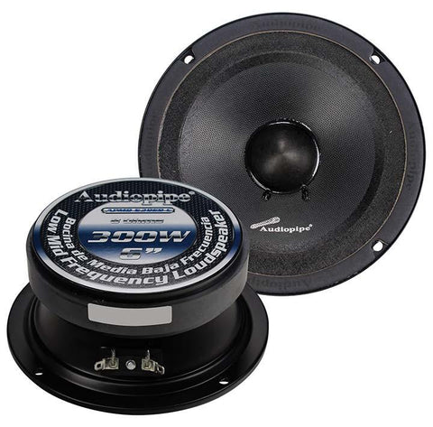 Audiopipe 6" Mid Range Loud Speaker (sold Each)