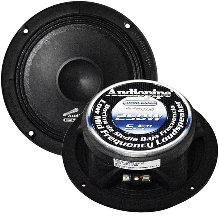 Audiopipe 6.5" Flat Loud Speaker 250w Max Sold Each