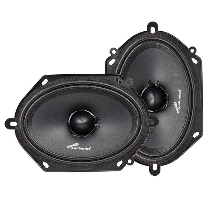 Audiopipe 6x8" Mid Range Loud Speaker (sold In Pairs)