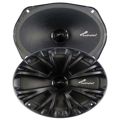 Audiopipe 6x9" Low Mid Frequency Loudspeakers (sold In Pairs) 125w Rms 8ohms