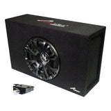 Audiopipe Single 8" Amplified Ported Bass Enclosure 800 Watts