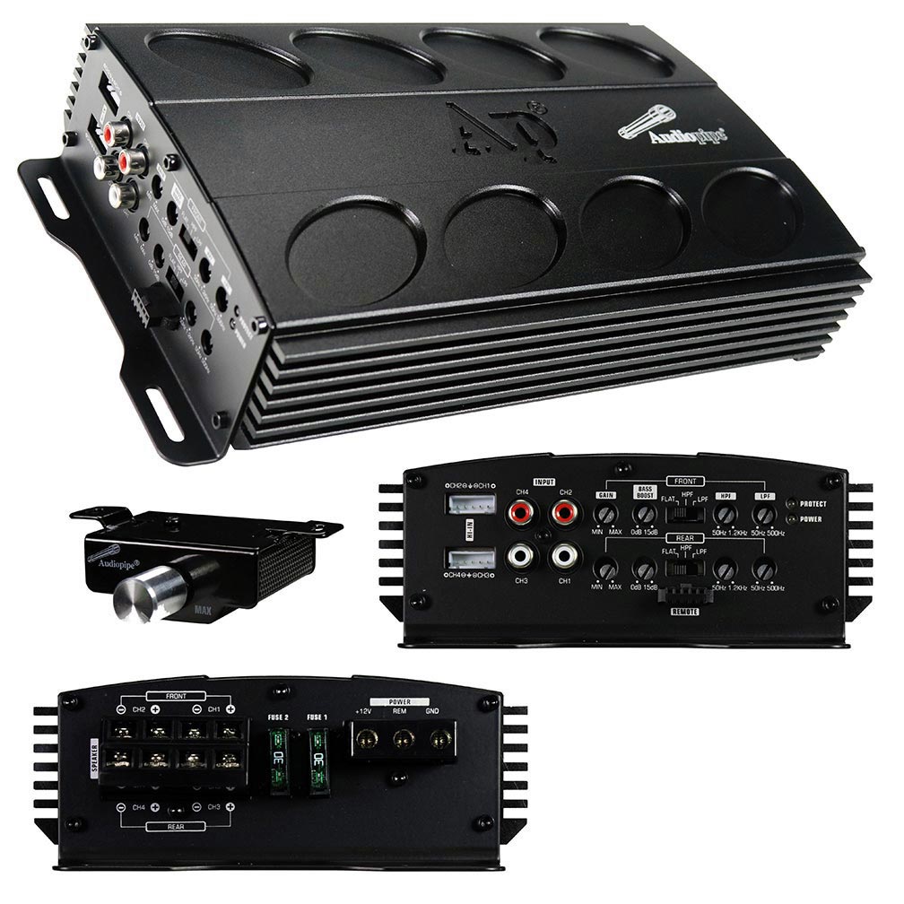 Audiopipe 4ch 1200w Amplifier