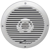 Audiopipe(apsw8032t) 8" 2-way Coaxial Marine Speaker 350w White