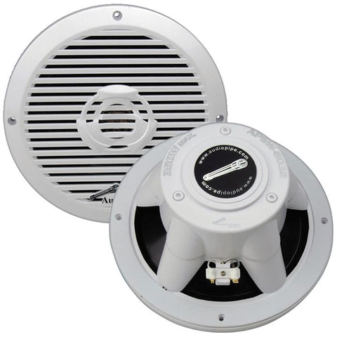 Audiopipe(apsw8032t) 8" 2-way Coaxial Marine Speaker 350w White