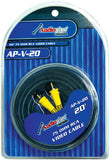 Audiopipe 20' 75 Ohm Rca Video Cable