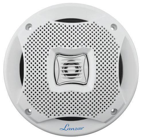 Lanzar 6.5" 2-way Marine Speakers 400w White