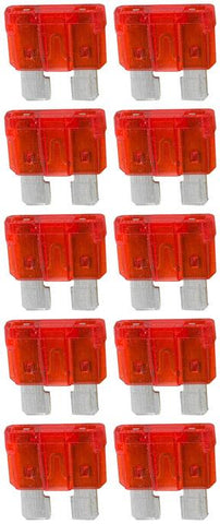 Atc Fuse 10 Amp; 10 Pack Blister; Audiopipe