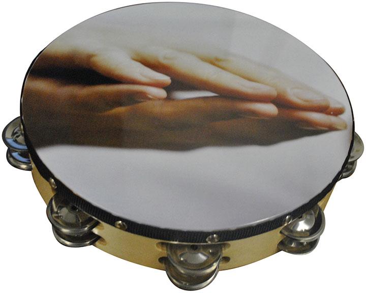 Nippon 10" Praying Hands Tambourine