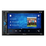 Pioneer 6.2" Ddin Dvd Receiver W-btrearcam Inrear Usb & Aux