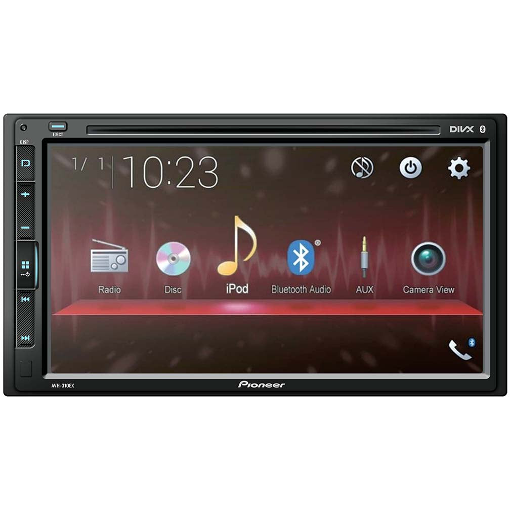 Pioneer 6.8" Ddin Dvd Receiver W-btrearcam Inrear Usb & Aux